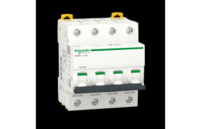 Automatas 4P 2A C 6kA iC60N Acti9 - SCHNEIDER ELECTRIC