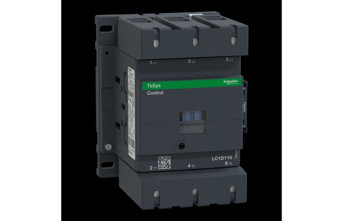 TeSys D kontaktorius LC1D. 3P. 3 N/O jegos kontakta, LC1D115M7, , CONTACTORS & MOTOR PROTECTION STANDARD OFFER < 150, TESYS CONTACTORS - SCHNEIDER ELECTRIC (pavadinimas tikslinamas)