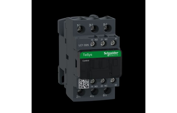 CONTACTOR, LC1D25FC7, CONTACTORS & MOTOR PROTECTION, CONTACTORS & MOTOR PROTECTION STANDARD OFFER < 150, TESYS CONTACTORS - SCHNEIDER ELECTRIC (pavadinimas tikslinamas)