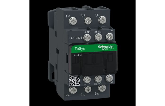 COONTACTOR, LC1D326B7, CONTACTORS & MOTOR PROTECTION, CONTACTORS & MOTOR PROTECTION STANDARD OFFER < 150, TESYS CONTACTORS - SCHNEIDER ELECTRIC (pavadinimas tikslinamas)