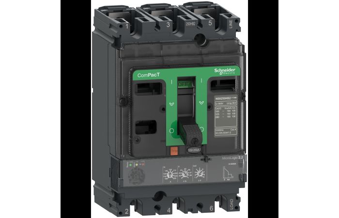 NSX250H 70kA AC 3P3D 250A 2.2, C25H32D250, LV POWER CIRCUIT BREAKERS AND SWITCHES, MCCB OPTIMUM OFFER, COMPACT NSX - SCHNEIDER ELECTRIC (pavadinimas tikslinamas)