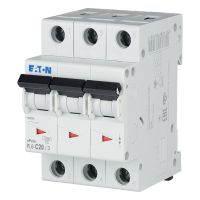 Automatas 3P 20A C 6kA PL6-C20/3 - EATON