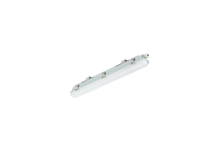 Šviestuvas v/t LED 16W IP65 4000K 1800lm 600x71mm H-74mm WT065C G3 LED18S/840 PSU L600 BN Ledinaire Waterproof - PHILIPS