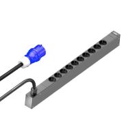 Blokas maitinimo PDU basic 10xSCHUKO su kabeliu 3m kištukas CEE 3P 16A DK 7979.111 - RITTAL