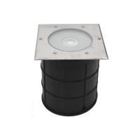 Šviestuvas į/ž LED 9.6W IP67 4000K 1058lm 200x200mm H-235mm IK10 Atlas M LED1x1100 D454 T840 L30 SQUARE - NORTHCLIFFE