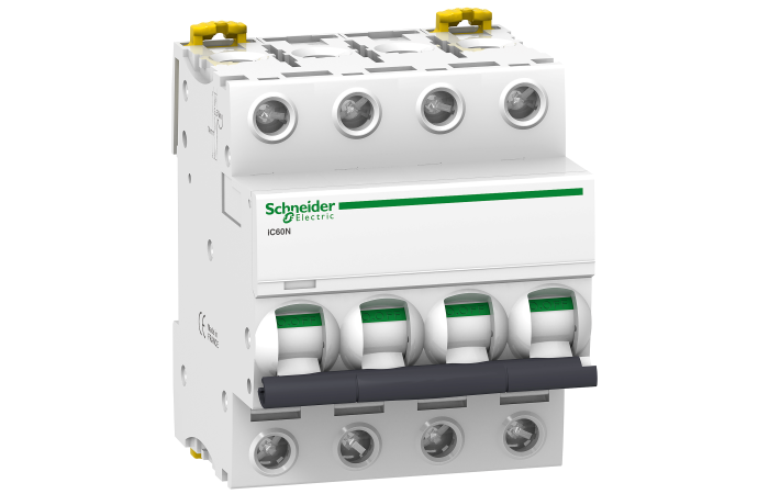 Automatas 4P 63A C 6kA iC60N Acti9 - SCHNEIDER ELECTRIC