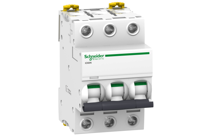 Automatas 3P 6A B 6kA iC60N Acti9 - SCHNEIDER ELECTRIC