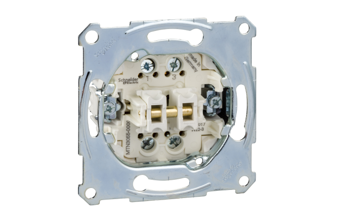 Mygtukas p/t dvigubas varžtiniai kontaktai 10A 250V Merten Aquadesign - SCHNEIDER ELECTRIC
