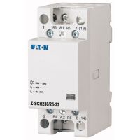 Kontaktorius 4P 25A 230V AC 2no+2nc 2 modulių Z-SCH230/25-22 - EATON