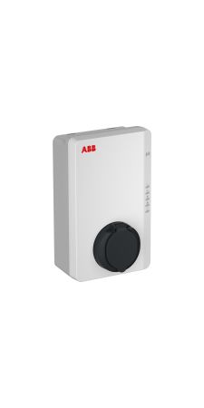 Stotelė įkrovimo montuojama 11kW 16A 400V T2 skaitiklis RFID WiFi Bluetooth TAC-W11-T-R-0 - ABB