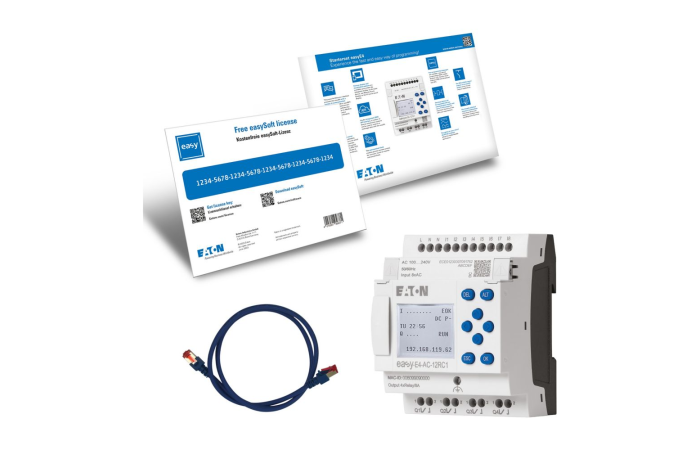 Relė programuojama 4 išėjimų EASY-BOX-E4-AC1 - EATON