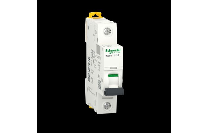 Automatas 1P 3A C 6kA iC60N Acti9 - SCHNEIDER ELECTRIC