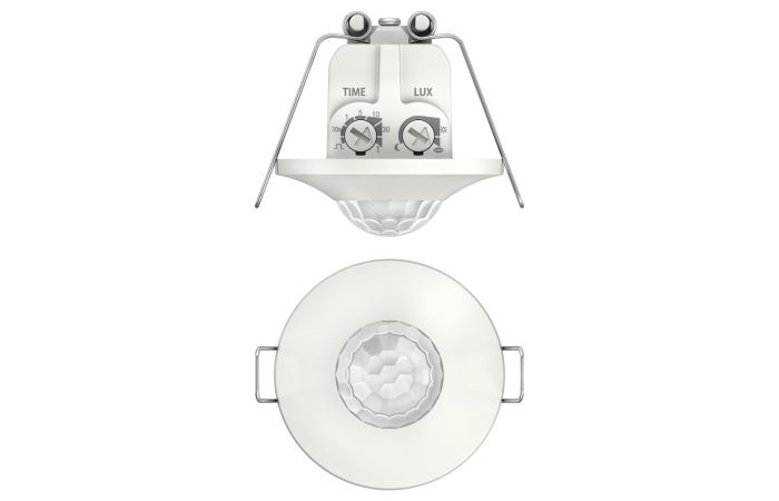 Jutiklis būvio į/l IP20 2-600W LED H-2.5m D-2m 360 laipsnių baltas thePiccola P360-100DE - THEBEN