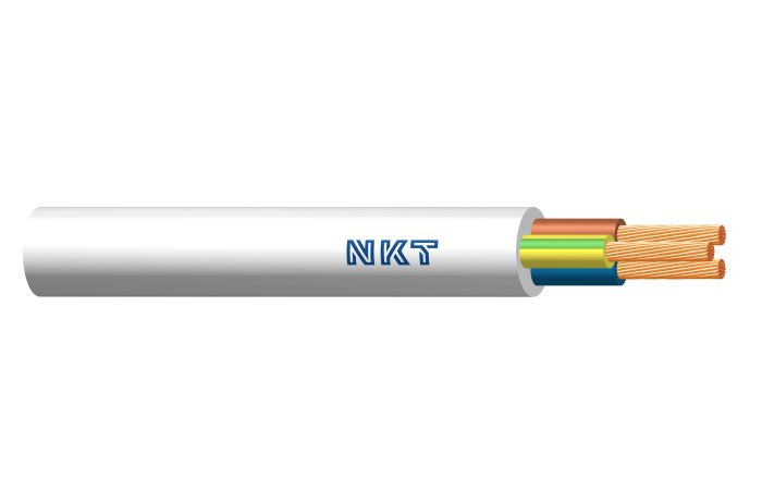 Kabelis lankstus H03VV-F 3x0.75mm2 300/300V OMY3x0.75 [Ritė po 100m] - NKT