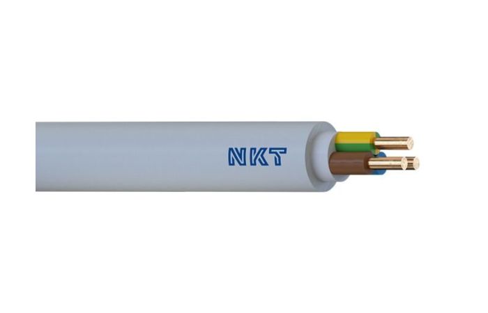 Kabelis (N)YM-J 3x1.5mm2 300/500V Eca klasė [matuojamas] - NKT