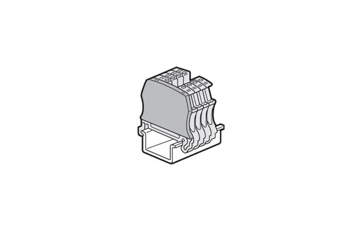 Dangtelis galinis 2.5-10mm2 gnybtui pilkas Viking3 - LEGRAND