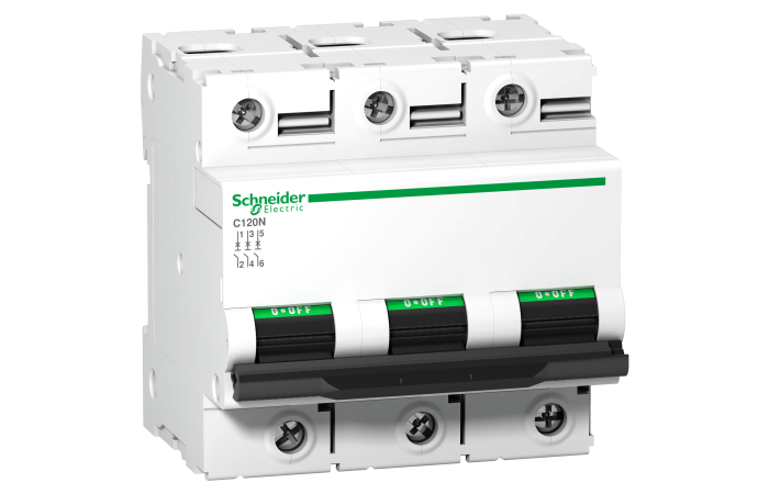 Automatas 3P 100A C 10kA C120N Acti9 - SCHNEIDER ELECTRIC