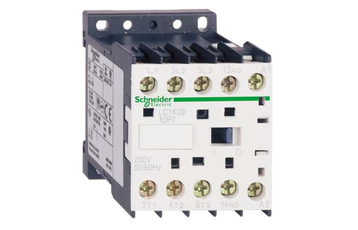 Kontaktorius 3P 4kW 230V AC 1no - SCHNEIDER ELECTRIC