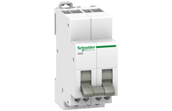 Perjungiklis 2P 20A 0-I 2co 2 modulių iSSW Acti9 - SCHNEIDER ELECTRIC