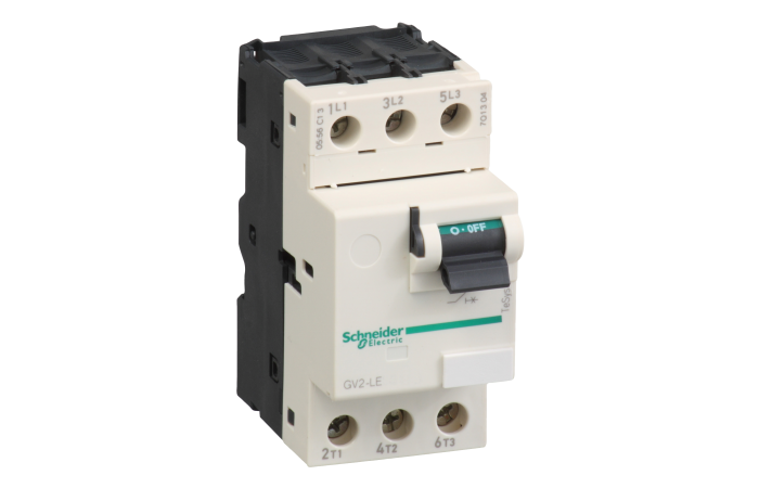 Apsauga variklio 6.3A 2.2kW GV2LE TeSys - SCHNEIDER ELECTRIC