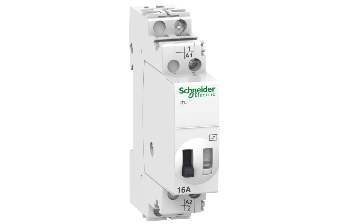 Relė impulsinė 1P 16A 24VAC 12VDC 1no iTL16A Acti9 - SCHNEIDER ELECTRIC