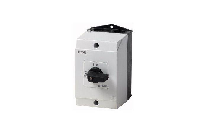 Jungiklis saugumo 3P 25A 11kW (AC23) IP65 juoda rankena P1-25/I2 - EATON