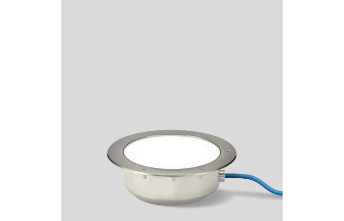 Šviestuvas į/ž LED 9.2W IP68 3000K 600lm D-330mm H-100mm nerūdijančio plieno - BEGA