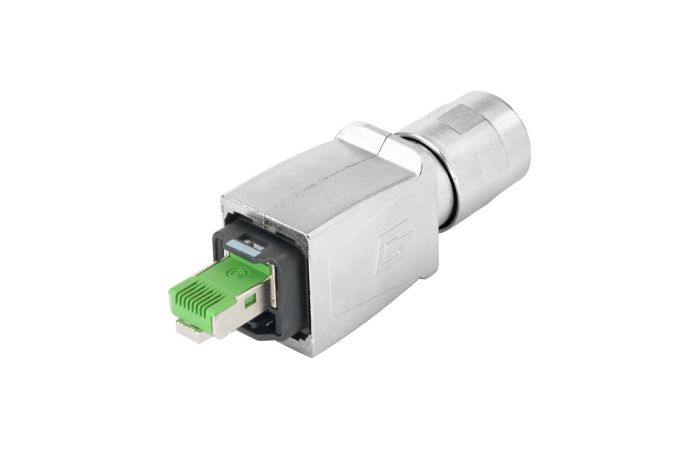 Kištukas RJ45 FTP Kat.5 IP67 surenkamas IE-PS-V14M-RJ45-FH-P - WEIDMULLER