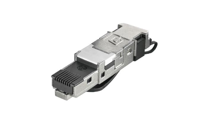 Kištukas RJ45 FTP Kat.6A IP20 surenkamas IE-PS-RJ45-FH-BK-B - WEIDMULLER