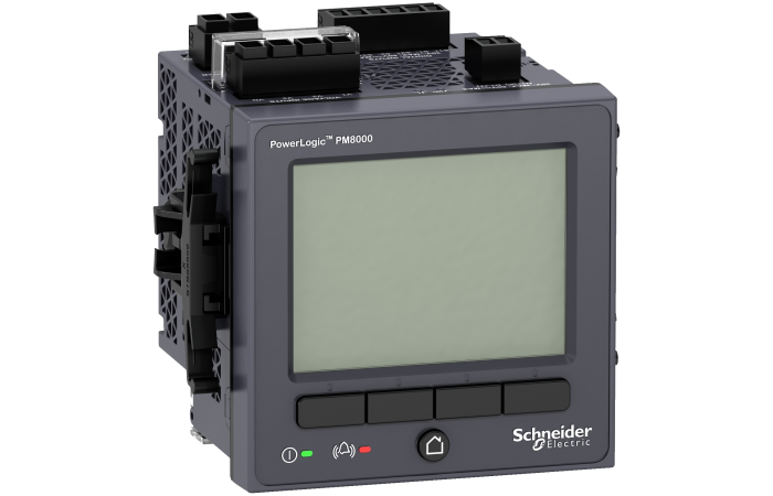 Įrenginys matavimo universalus 3DI RS485 Modbus su LCD ekranu PM8240 PowerLogic - SCHNEIDER ELECTRIC