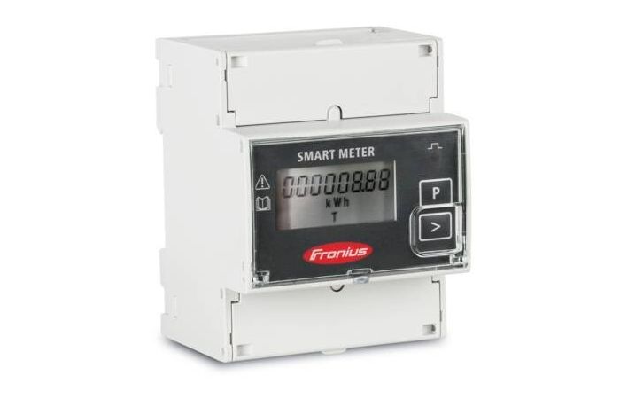 Skaitiklis elektros energijos 3F 50kA netiesioginis 4 modulių CL1 RS485 Smart Meter 50kA-3 - FRONIUS