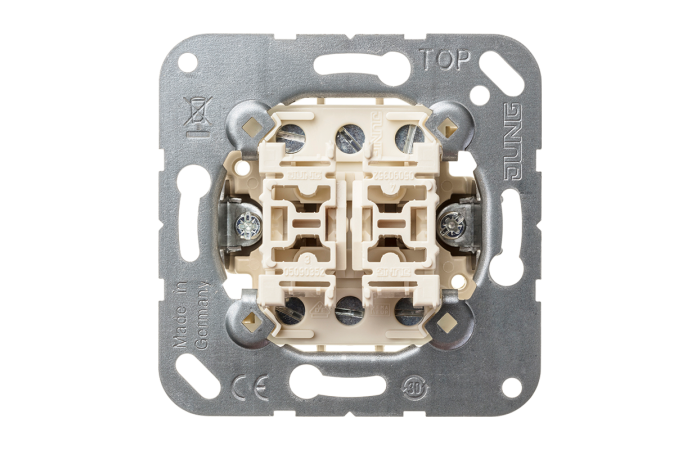 Perjungiklis dvigubas 10A 250V - JUNG