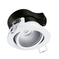 Šviestuvas į/l LED 6W IP20 3000K 500lm baltas reguliojamas DIM D80 RS061B G2 LDNR LED5-36/830 PSR II WH Ledinaire - PHILIPS