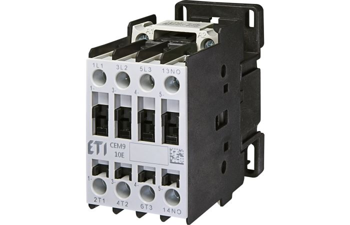 Kontaktorius 3P 4kW 230V AC 1no CEM9.10-230V-50/60Hz - ETI