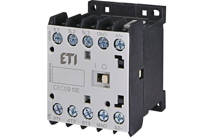 Kontaktorius 3P 4kW 230V AC 1no CEC09.10-230V-50/60Hz - ETI