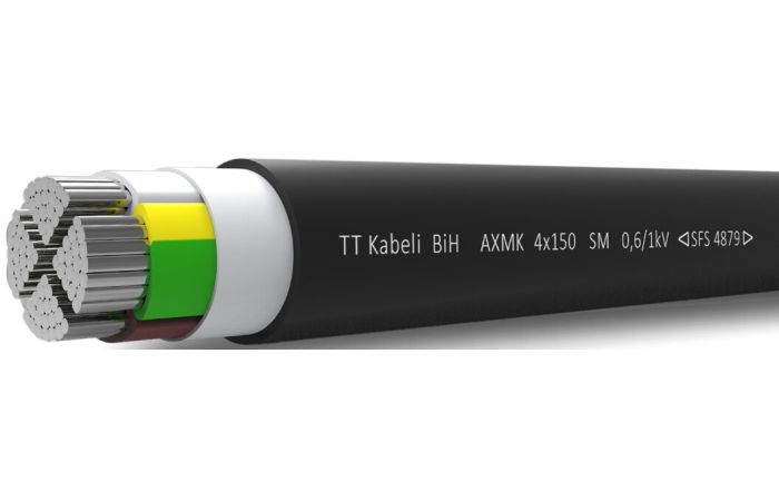 Kabelis aliumininis AXMK 4x35mm2 SM 0.6/1kV [matuojamas] - TT CABLES