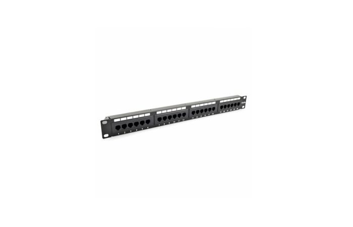 Panelė komutacinė kat.5e UTP 24xRJ45, 19" 1U - SECURITYNET