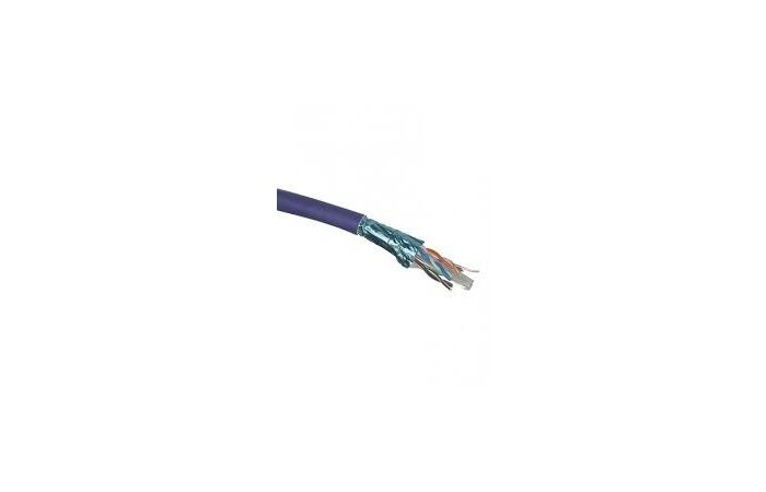 Kabelis kompiuterinis FTP 4x2xAWG23 Kat.6A LSZH 525 MHz RAL4001 Cca klasė [matuojamas] - MMC