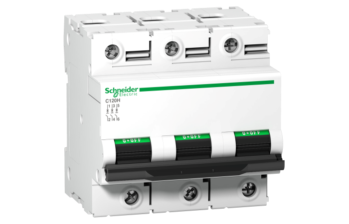 Automatas 3P 125A C 15kA C120H Acti9 - SCHNEIDER ELECTRIC