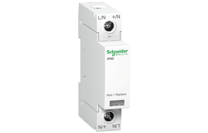 Apsauga viršįtampių 1P C+D 8kA 2+3 tipo iPRD8 Acti9 - SCHNEIDER ELECTRIC