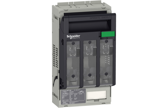 Kirtiklis-saugiklis 3P 160A NH00 ISFT160 - SCHNEIDER ELECTRIC