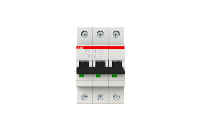 Automatas 3P 16A C 10kA S203M-C16 - ABB