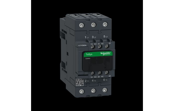 TeSys D kontaktorius LC1D. 3P. 3 N/O EverLink BTR j, LC1D65AM7, , CONTACTORS & MOTOR PROTECTION STANDARD OFFER < 150, TESYS CONTACTORS - SCHNEIDER ELECTRIC (pavadinimas tikslinamas)