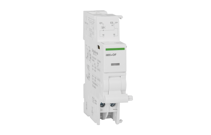 Atkabiklis nepriklausomas 12-24V AC/DC + OC kontaktas iMX+OF Acti9 - SCHNEIDER ELECTRIC