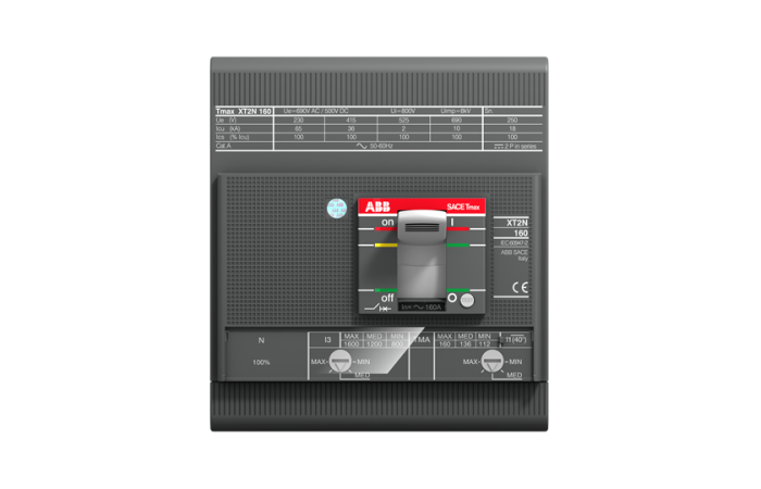 XT2N160 TMD In3,2A Im32A 4P AUT.JUNG - ABB (pavadinimas tikslinamas)