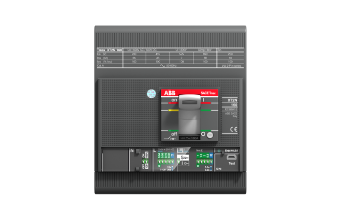 XT2N160 Ekip LS/I In100A 4P AUT.JUNG. - ABB (pavadinimas tikslinamas)