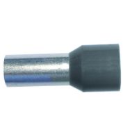 Antgalis gilzinis izoliuotas 0.75mm2 Cu pilkas L-8mm [500] - PROTEC