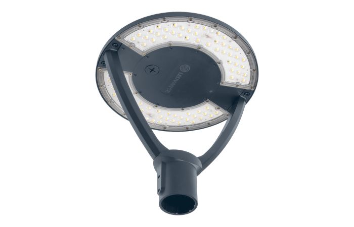 Šviestuvas parko LED 15/20/25/29W IP66 3000K/4000K 2040/2720/3400/3945lm D395x417mm IK10 pilkos spalvos URBAN LANTERN SYM - LEDVANCE