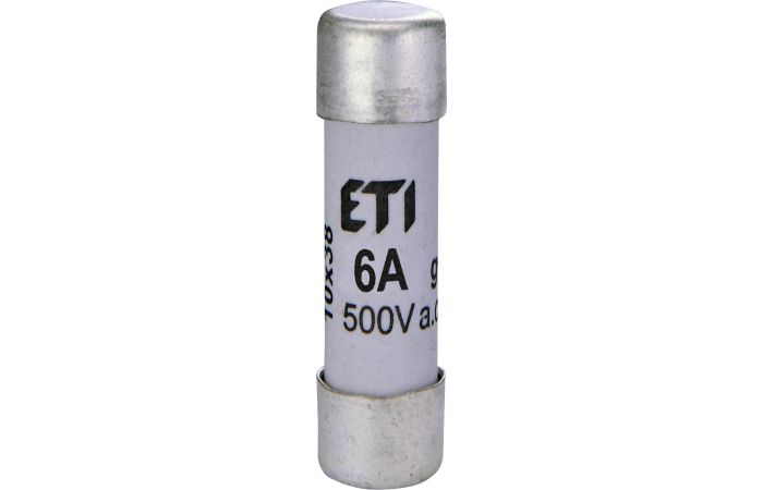 Saugiklis 10A 10x38mm gG CH10 cilindrinis - ETI