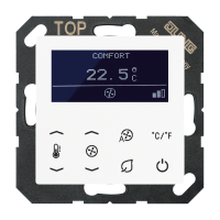 KNX temperature controller fan coil - JUNG (pavadinimas tikslinamas)